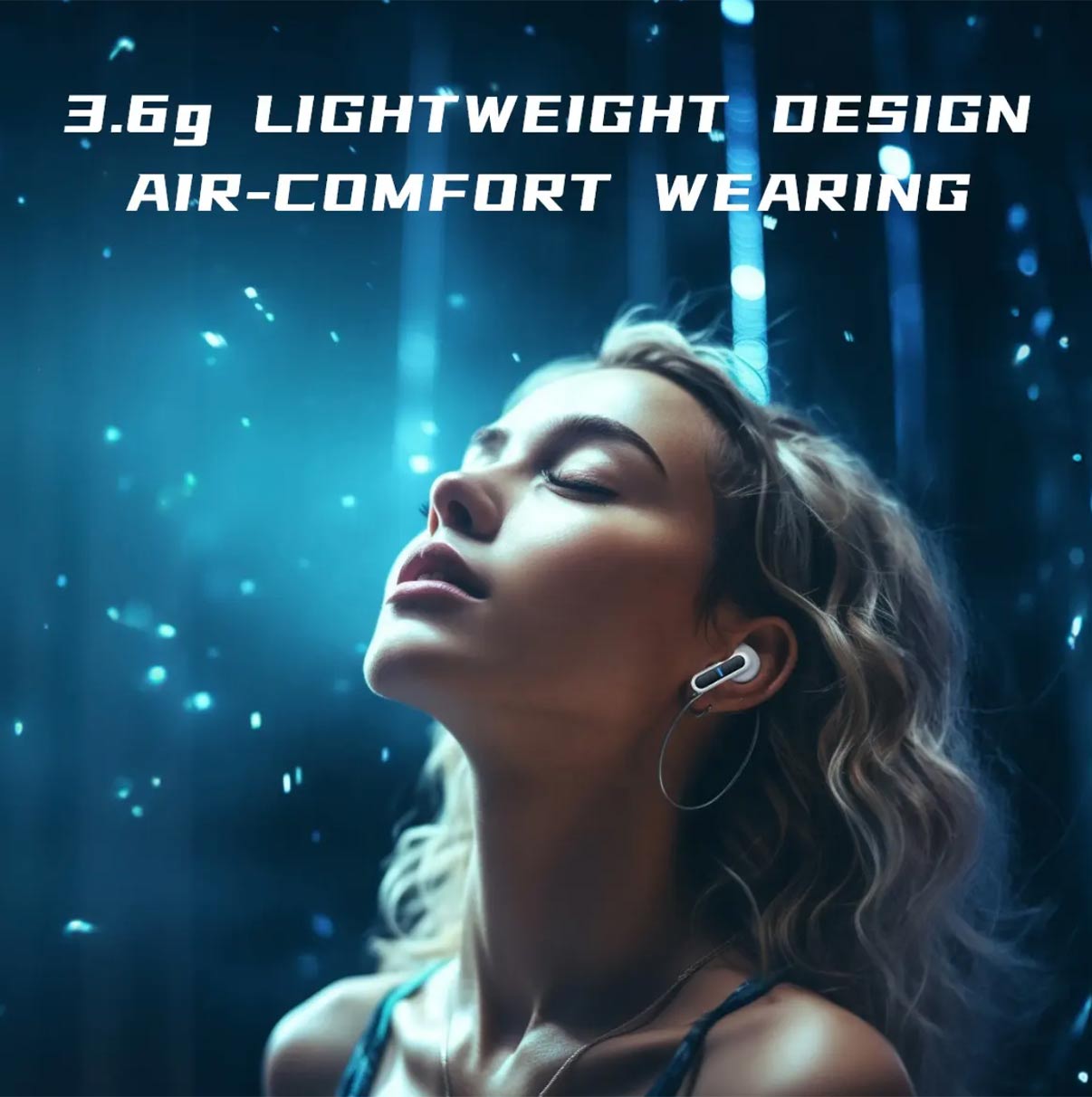 THETA PRO GAMING – Noise Cancelling, Wireless, Bluetooth, In-Ear Earbuds – TG12-B Black and White