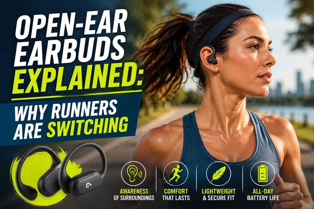 Open-Ear Earbuds Explained: Why Runners Are Switching