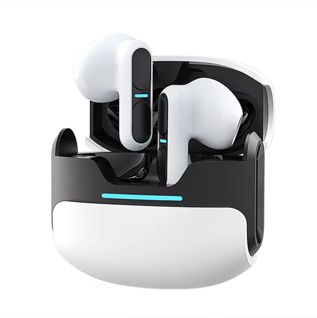 THETA GAMING – Noise Cancelling, Wireless, Bluetooth, In-Ear Earbuds – TG11 White