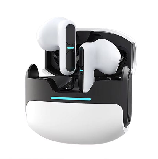 THETA GAMING – Noise Cancelling, Wireless, Bluetooth, In-Ear Earbuds – TG11 White