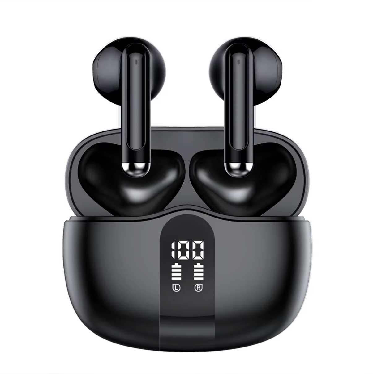 GAME PLAY Wireless Bluetooth Earbuds - TN65 Ultra Light - White and Black